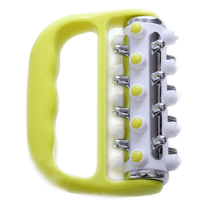 Оптовая Продажа с фабрики пластиковая рука держит массажер всего тела Массажер пластиковый роликовый Домашний Массажер