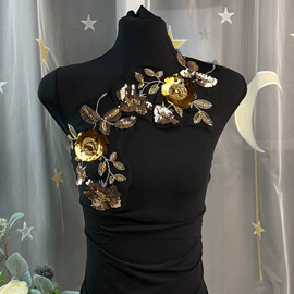 布贴;花边;服装饰品