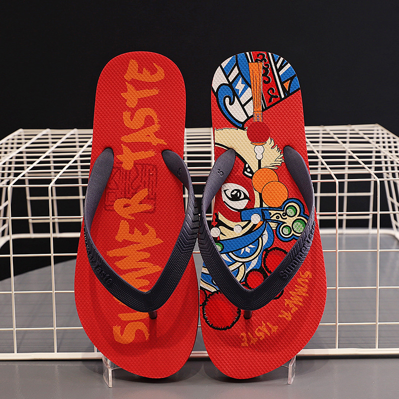 Zapatillas de verano antipatinantes para hombres Zapatillas de moda personales al aire libre nuevos zapatillas de playa para hombres