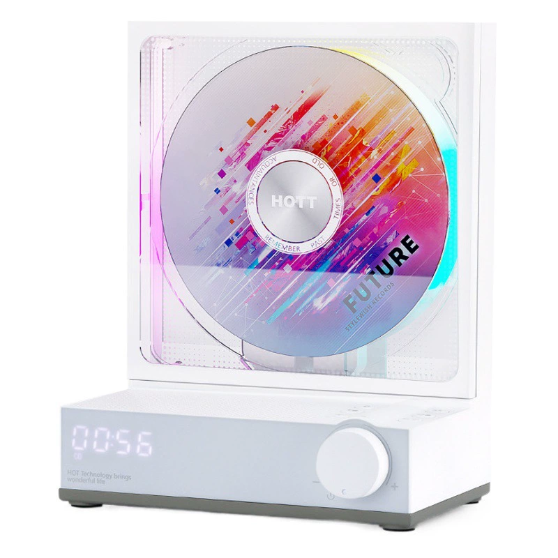 HOTT световой модный Декор Подарочный костюм CD-плеер Ретро CD-плеер Bluetooth аудио CD альбом музыка