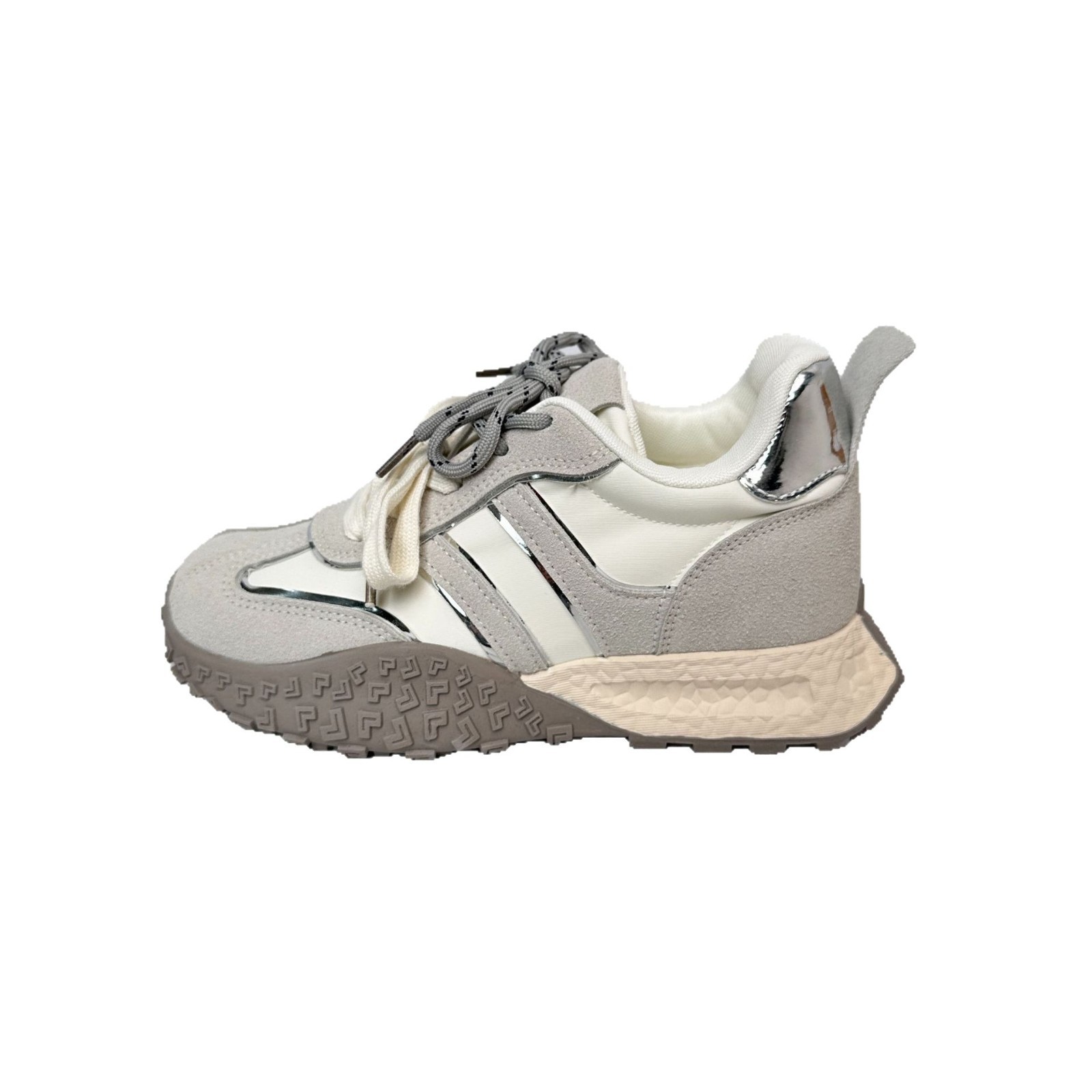 A9904 plantilla de látex/aumento interior de suela gruesa zapatos de papá zapatos de mujer diseño de nicho 2025 nuevas zapatillas de deporte explosivas image 6