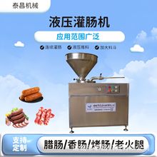 大型红肠灌装机肉丝灌肠机卧式广西四川腊肠机械纯肉肠香肠生产线