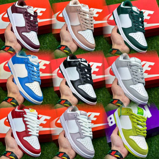 Putian Factory Dunk Black and White Panda Sb Shadow Gray North Carolina Blue Low-Top Couple Shoes Sports Sneakers Rose Pink