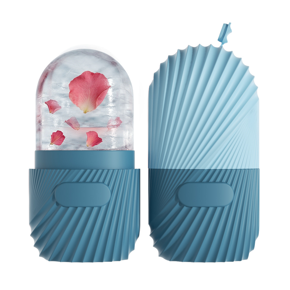 Silicone helado facial helado facial helado rodillo helado molde de masaje de belleza helado de silicona helado húmedo helado en stock