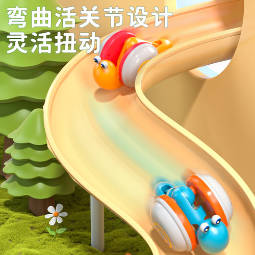 Leash snail baby toy crawling electric pull toddlers puzzle boys and girls 1-2 years old 3 pull and walk 6