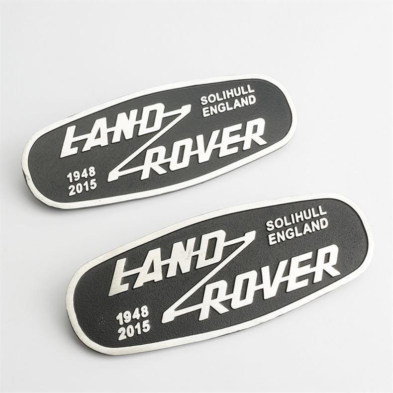 Suitable for Land Rover Defender Grille Emblem, Land Rover Car Emblem, Hood Emblem, Defender 15 Model Modified Grille Emblem