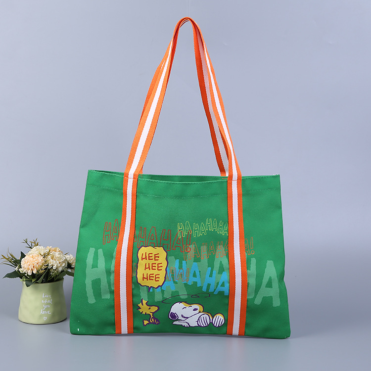 厂家批发创意手提帆布袋单肩购物帆布袋广告手提帆布袋可印logo