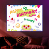 Square Graffiti Birthday