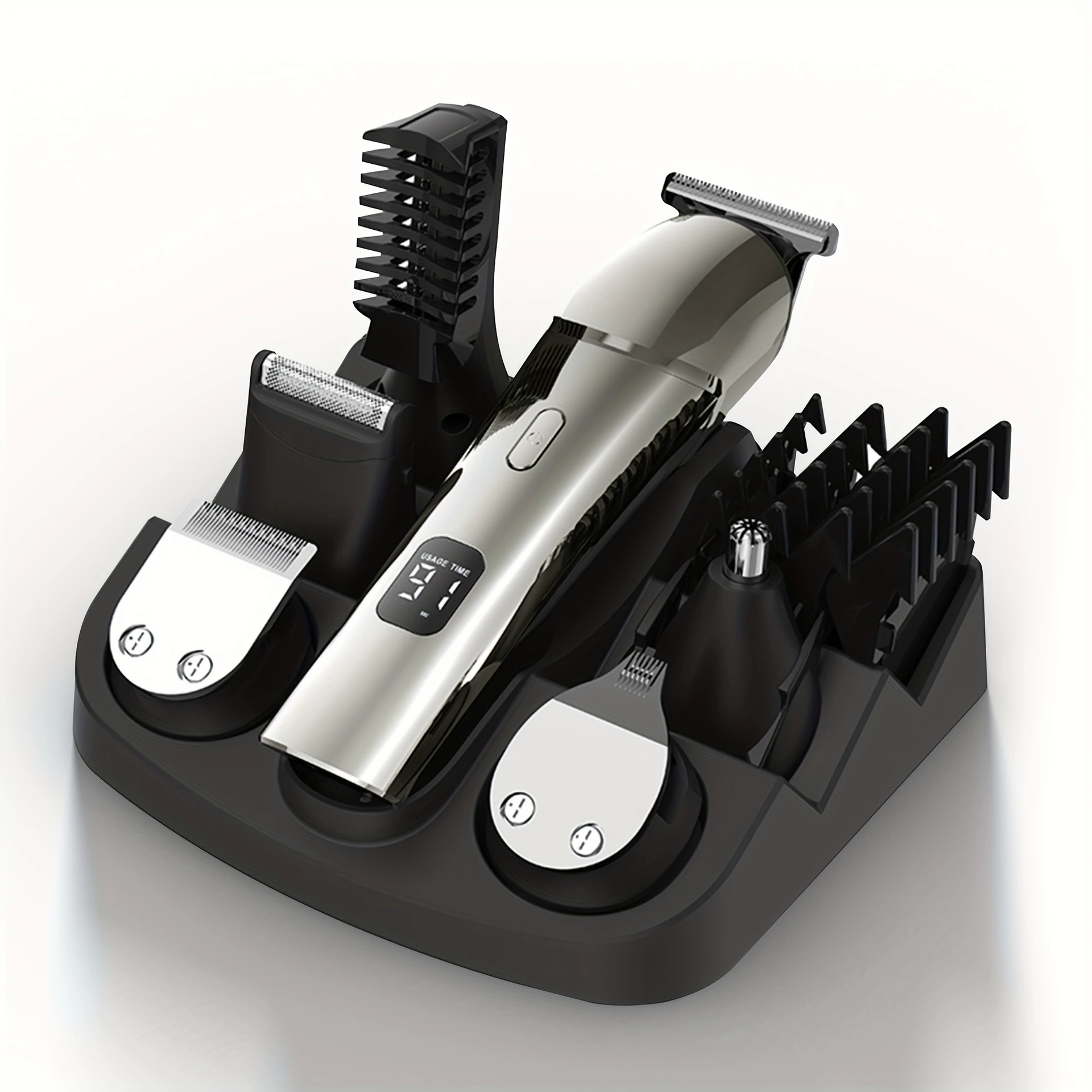 2025 Новый кросс-бордерный дропшиппинг 11-в-1 мужской кросс-бордерный электрический триммер для волос и бороды