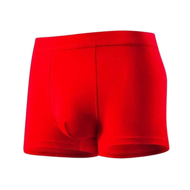 Pure cotton bright red solid color