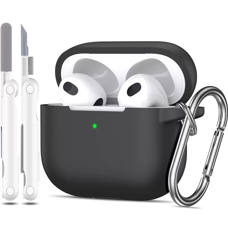 Яблоко, совместимые наушники, силиконовый защитный чехол, bluetooth