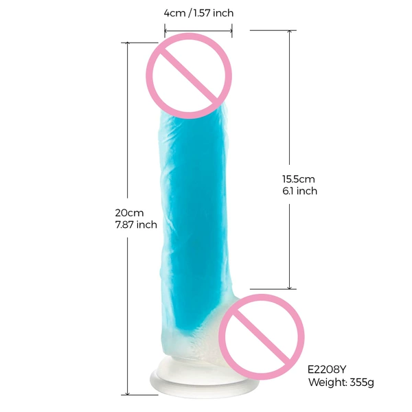 E2208Y 8 inch blue luminous