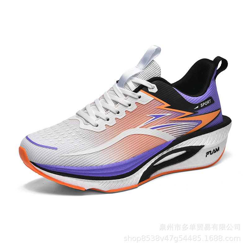 Nuevo tablero de carbono profesional ultra ligero elástico zapatos deportivos casuales de otoño para hombres y mujeres zapatos de entrenamiento de prueba física zapatos cómodos para correr