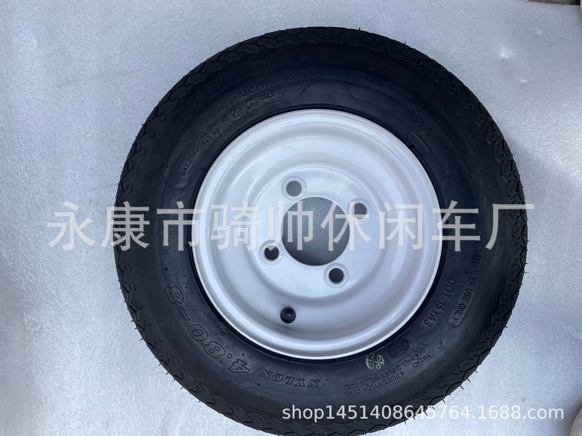 拖车轮胎 4.80-8真空胎升降机耕地机8寸4.80/4.00-8工业推车轮胎