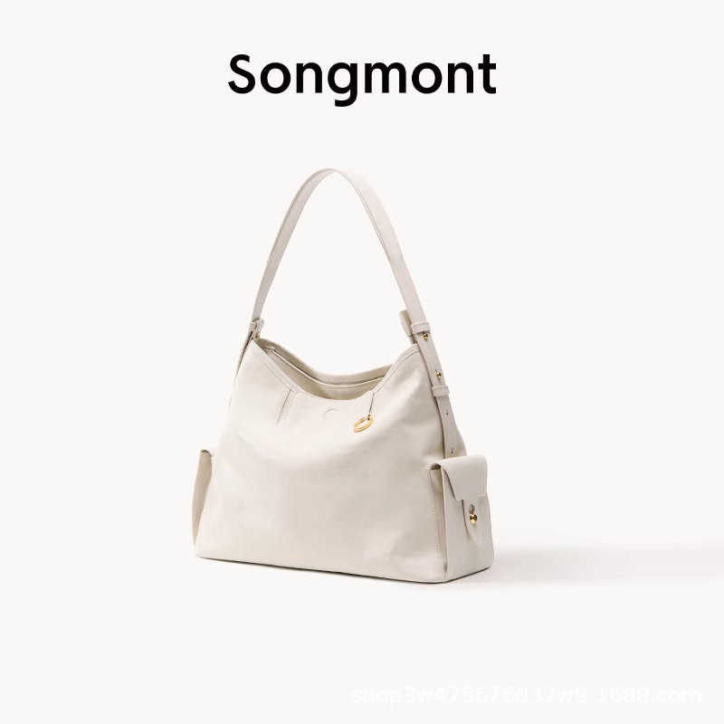 【ジャン・チーミンと同じスタイル】Songmont 山下裕松 トラベルホーボーバッグ 大容量 クロスボディ パソコンバッグ|undefined