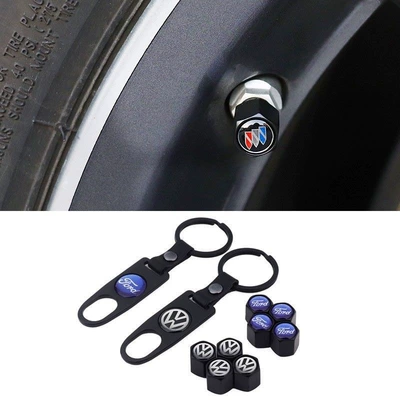 valve — Valve Anti-Deflation Universal Type - leather-buckle-valve-cap-other-car-logos