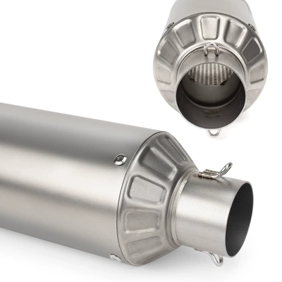 Pipe Mt07 Front Section: Motorcycle exhaust pipe