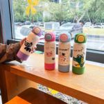 新款一杯三饮不锈钢保温杯女高颜值可爱卡通儿童保温杯316上学用