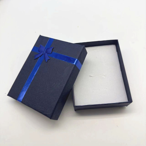 Bow necklace ring earrings bracelet packaging box exquisite gift box 7*9*3 jewelry box jewelry box