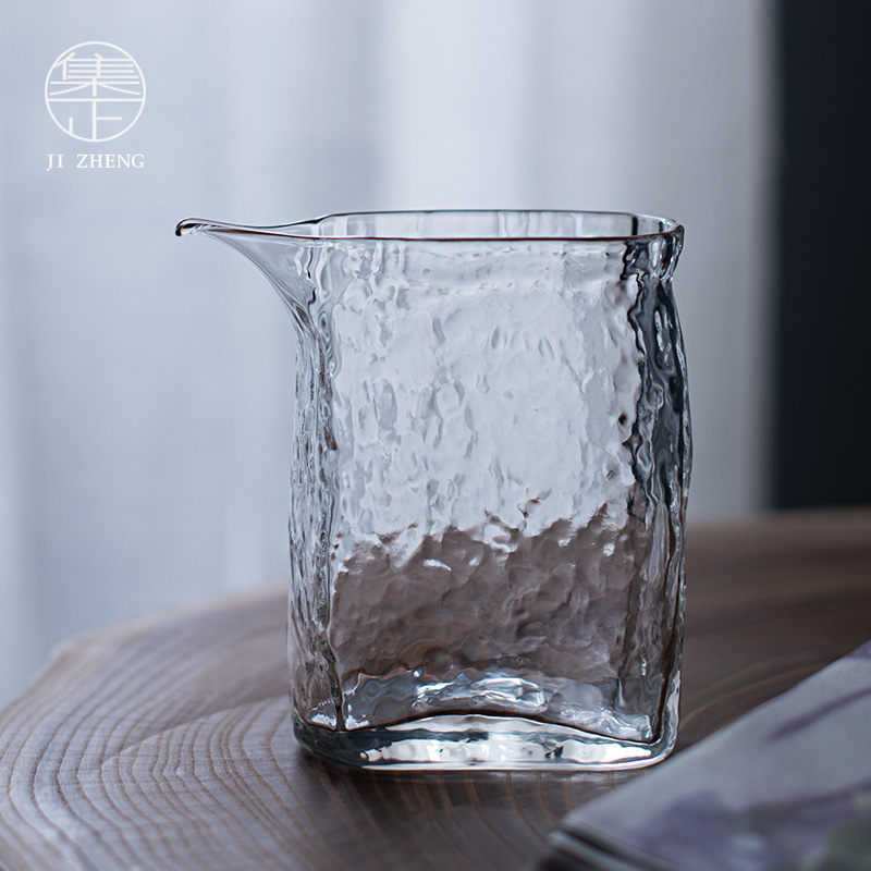 Home Creative Glass Fair Cup Kung Fu Tea Set Tea Ceremony Tea Divider Zen Uniform Cup Heat-resistant Glass Tea Sea