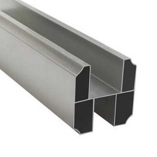 Public toilet partition hardware accessories aluminum toilet connection pressure strip large H-shaped cross beam pull rod clip tube cross bar