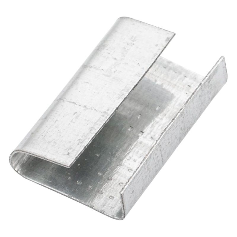 Venta al por mayor 1608 de plástico hebilla de embalaje de acero para mascotas cinturón de plástico hebilla de embalaje clip de embalaje chapa de hierro galvanizado hebilla antideslizante