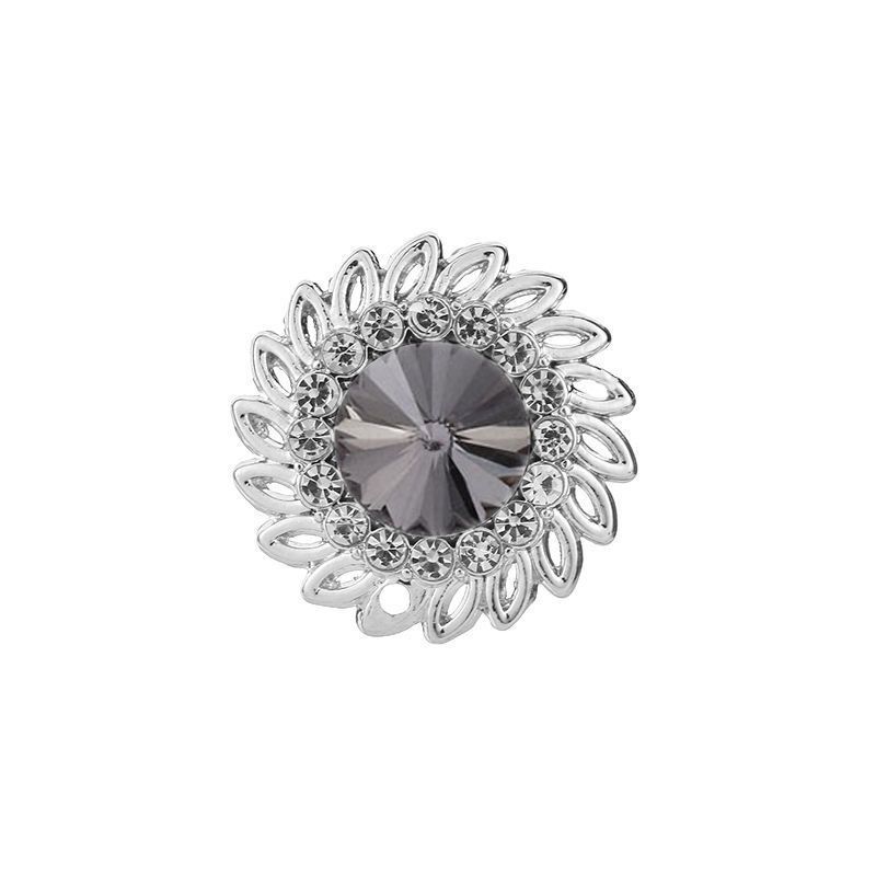 Spilla vintage in cristallo elegante per uomo e donna_voghion.com