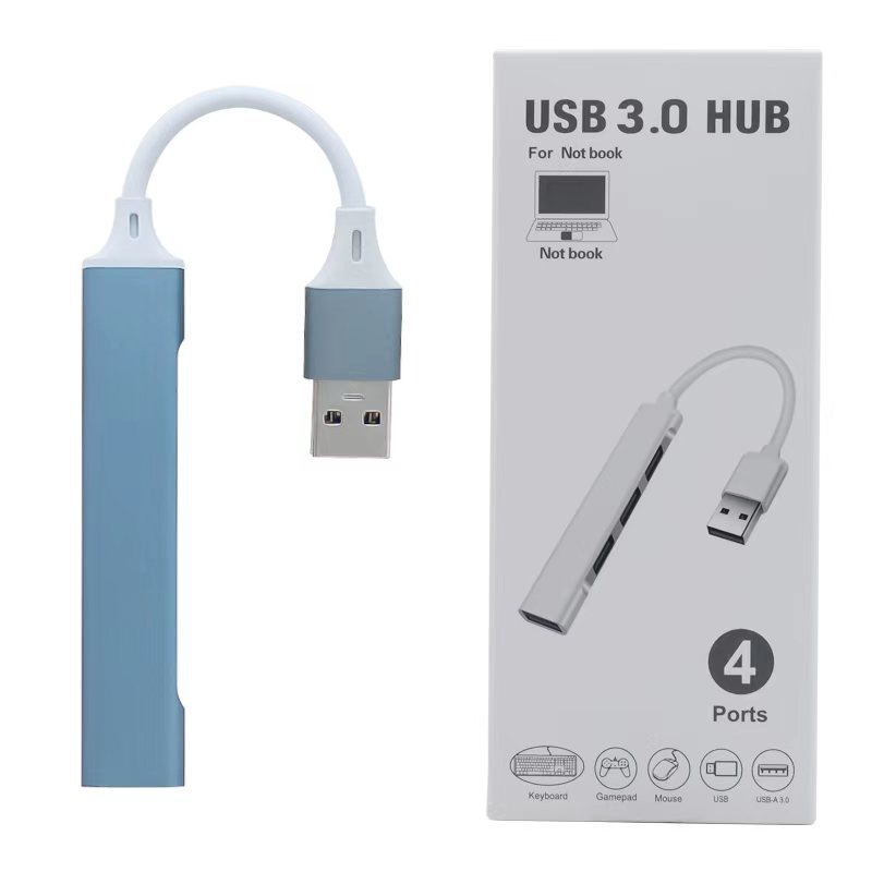 USB one to four USB★★[Gray] boxed