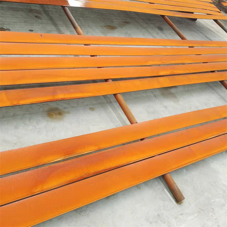 莱钢 Q355NHB耐候钢 耐候钢板喷砂作锈 固锈一体服务