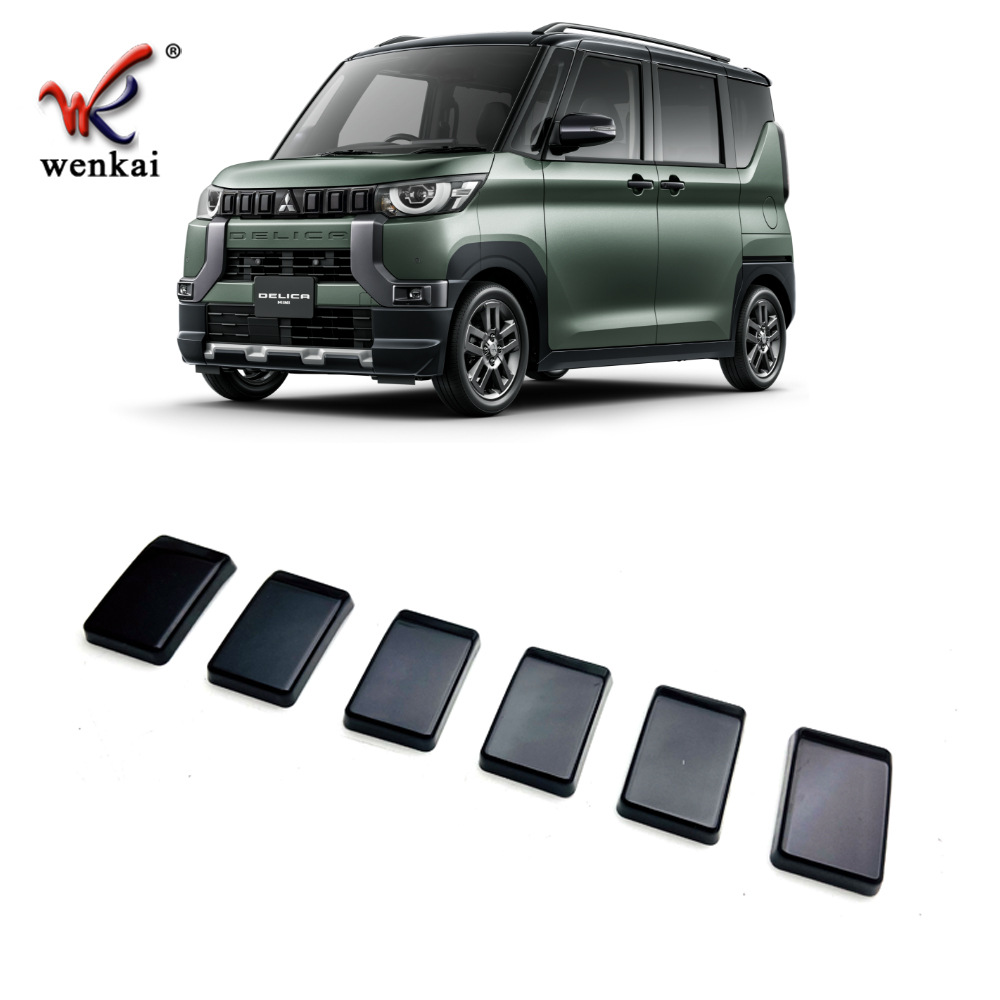 Adecuado para Mitsubishi 23 delica mini Frontal Medio malla modificación galvanoplastia TRIM rejilla frontal marco decorativo especial
