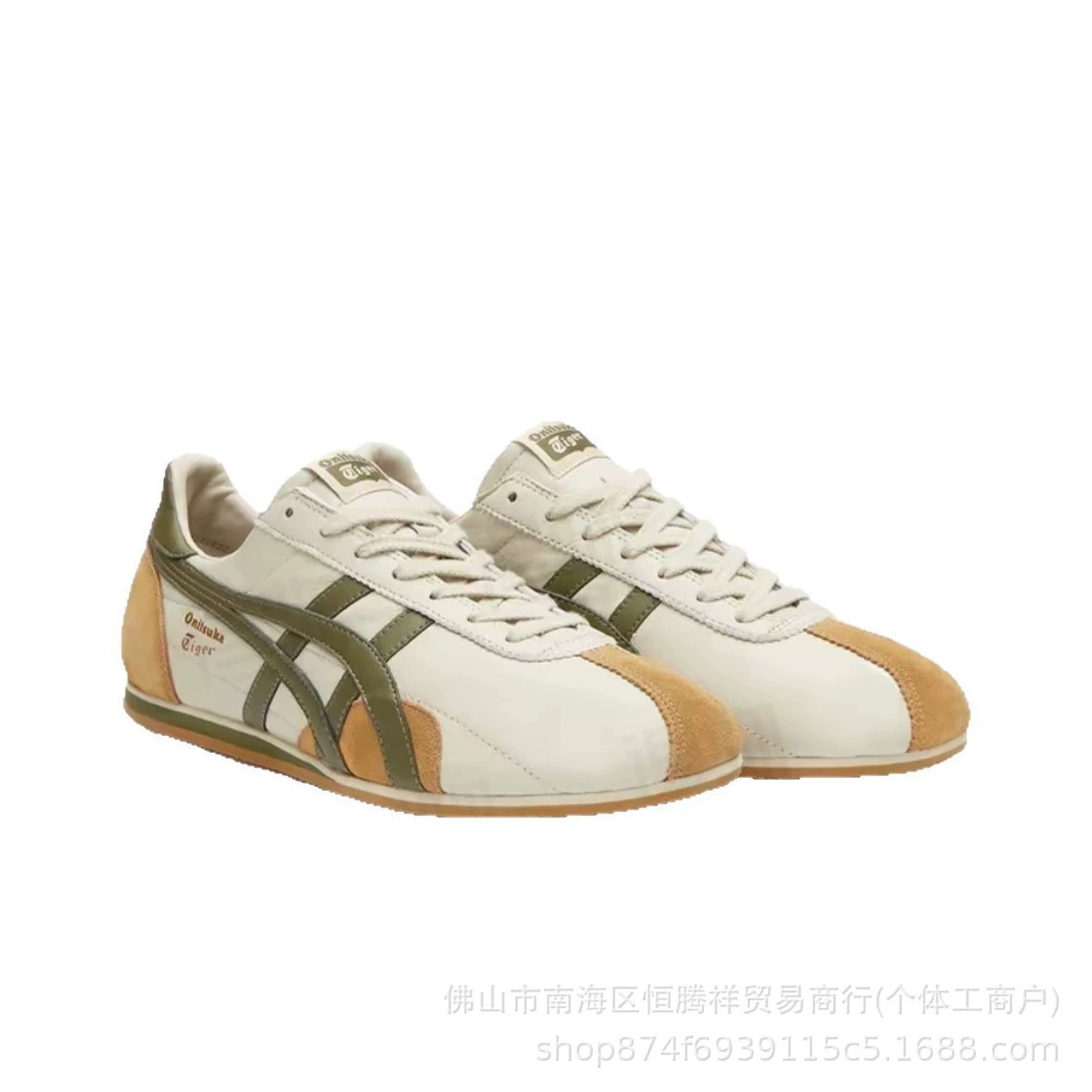 Кроссовки Putian Ghost Tiger Runspark классические ретро низкие, спортивно‑досуговые для мужчин и женщин
