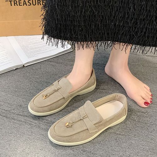 35-43 size new flat women's shoes with soft soles, 41 women's sports casual shoes, 40 women's plus size moccasins with tassels, 42