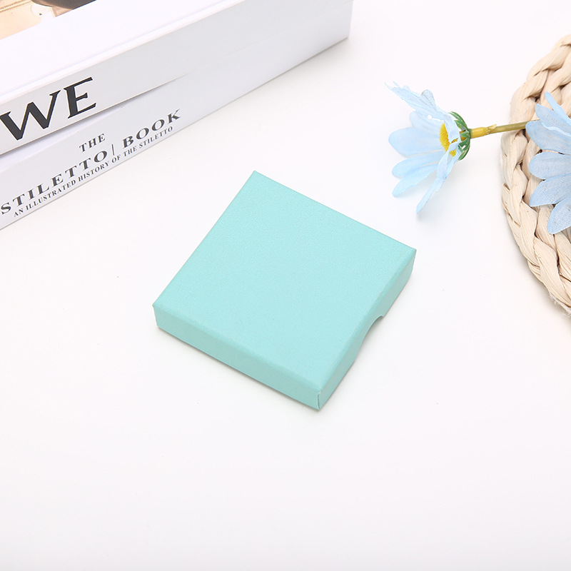 1 Piece Quantity Daily Occasion Fashion Solid Color Paper Jewelry Boxes 1 Piece
