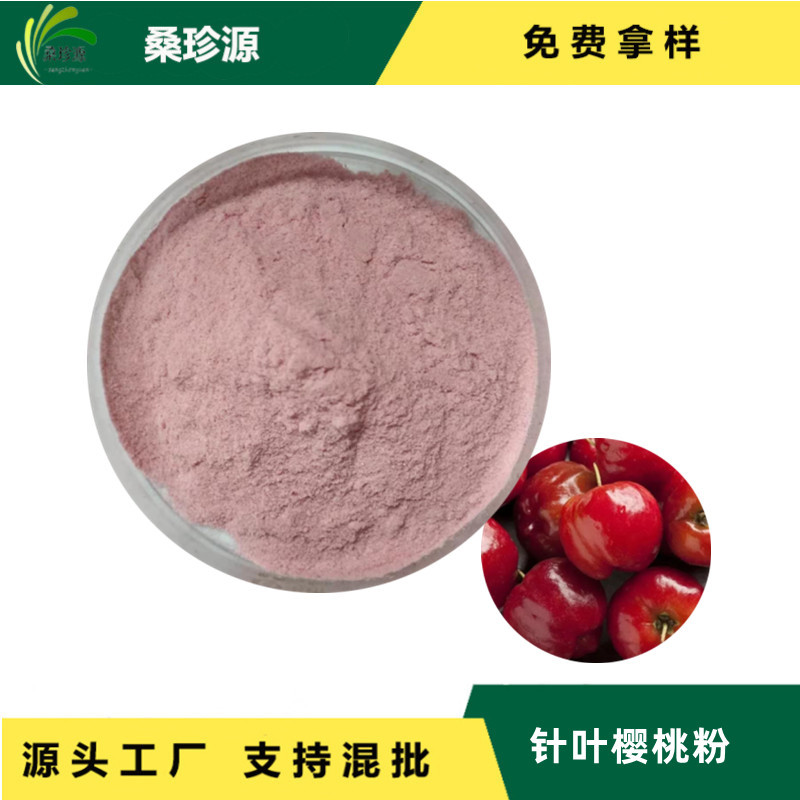 针叶樱桃粉 樱桃粉 针叶樱桃原料萃取 针叶樱桃浓缩粉样品100g/袋