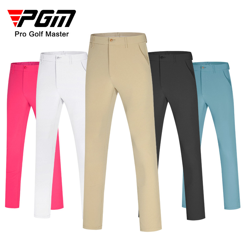 Quần thể thao golf nam co giãn mềm mại mùa thu đông — Quần dài nam KUZ096 màu xanh nước biển, Quần tây nam KUZ096 [màu trắng], Quần tây nam KUZ096 [màu đỏ hồng], Quần tây nam KUZ096 [màu xanh xám mây]