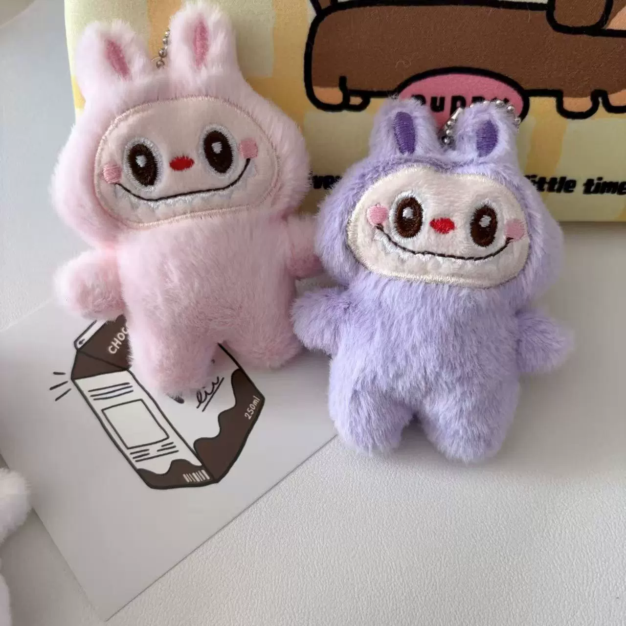 Cartoon plush cute doll, pendant, bag, pack, keychain
