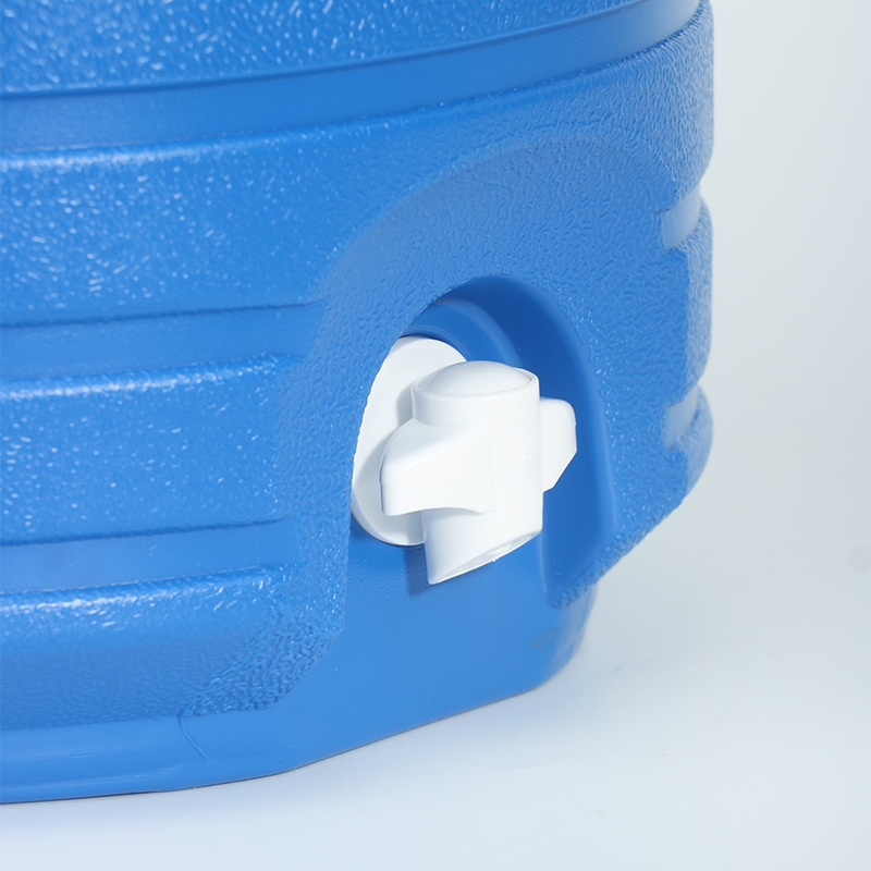 13L户外露营保温桶冰块圆桶奶茶店饮品水桶摆摊带龙头出水口商用