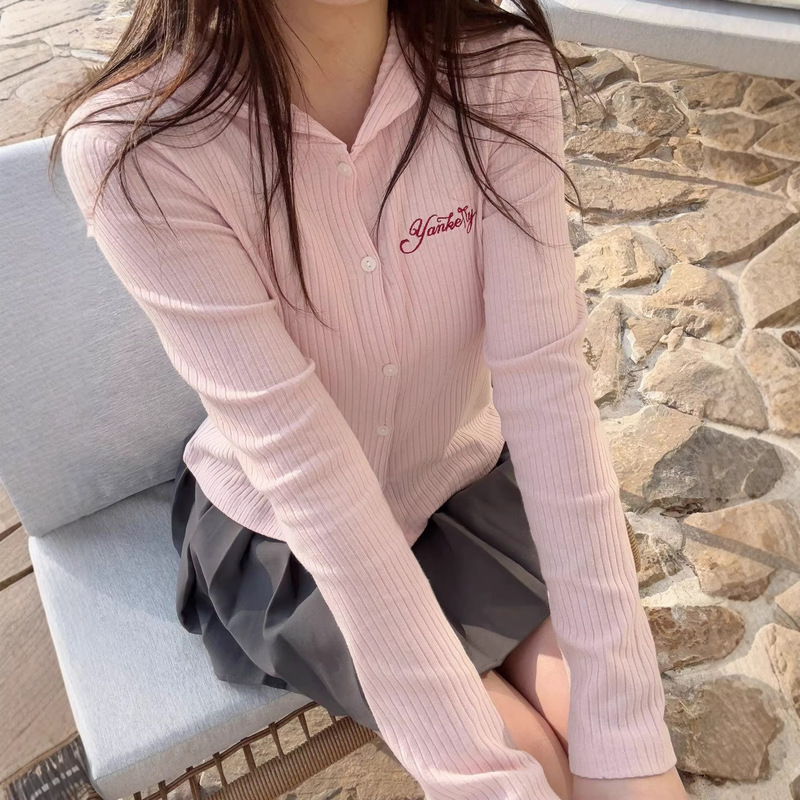 26“Macaron” Korean Style Spring New Solid Color Hooded Cardigan Long-Sleeved Sweet and Comfortable Layered Top for Women