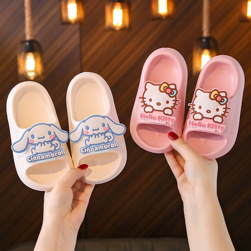 Sanrio children's slippers summer cute princess baby girl indoor home girl slippers non-slip slippers