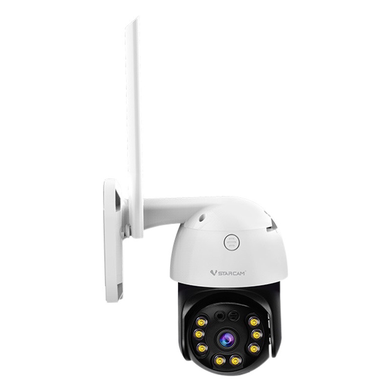 3MP WIFI inalámbrico cámara domo visión nocturna a todo color al aire libre impermeable teléfono móvil de vigilancia remota intercomunicación CS64