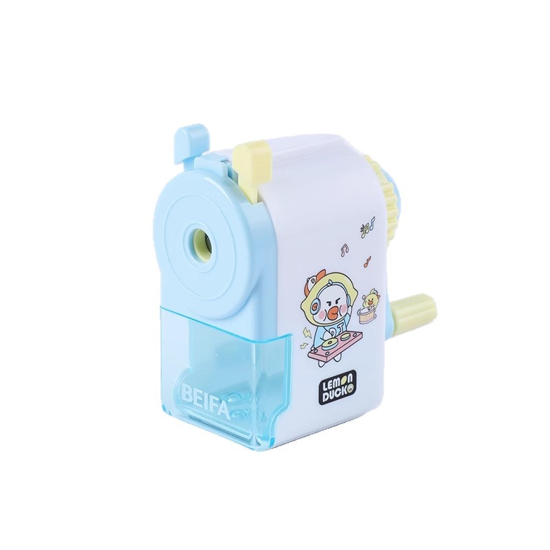 Beifa genuino pequeño sacapuntas manual ligero y giratorio sacapuntas de manivela sacapuntas sacapuntas sacapuntas papelería para estudiantes