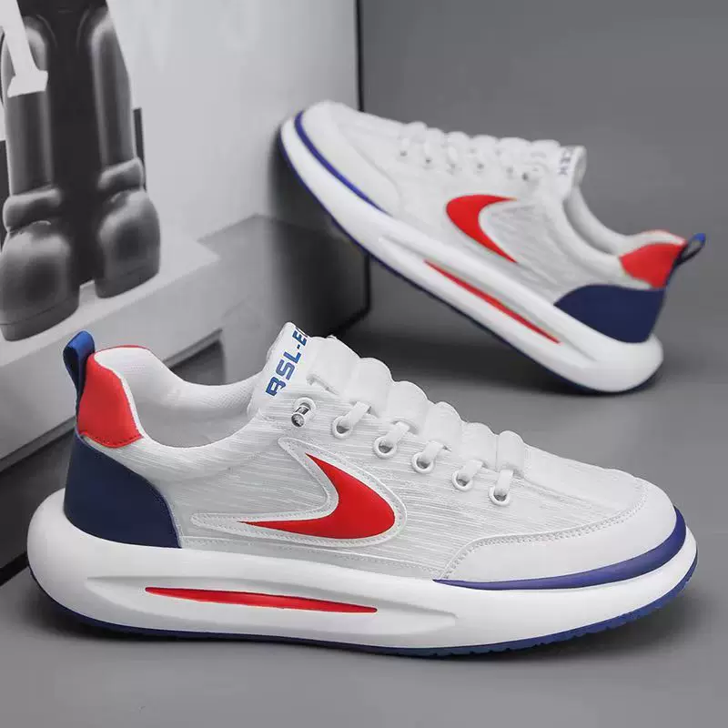 Breathable comfortable universal sports summer casual footwear for leisure, trend shoes, soft sole