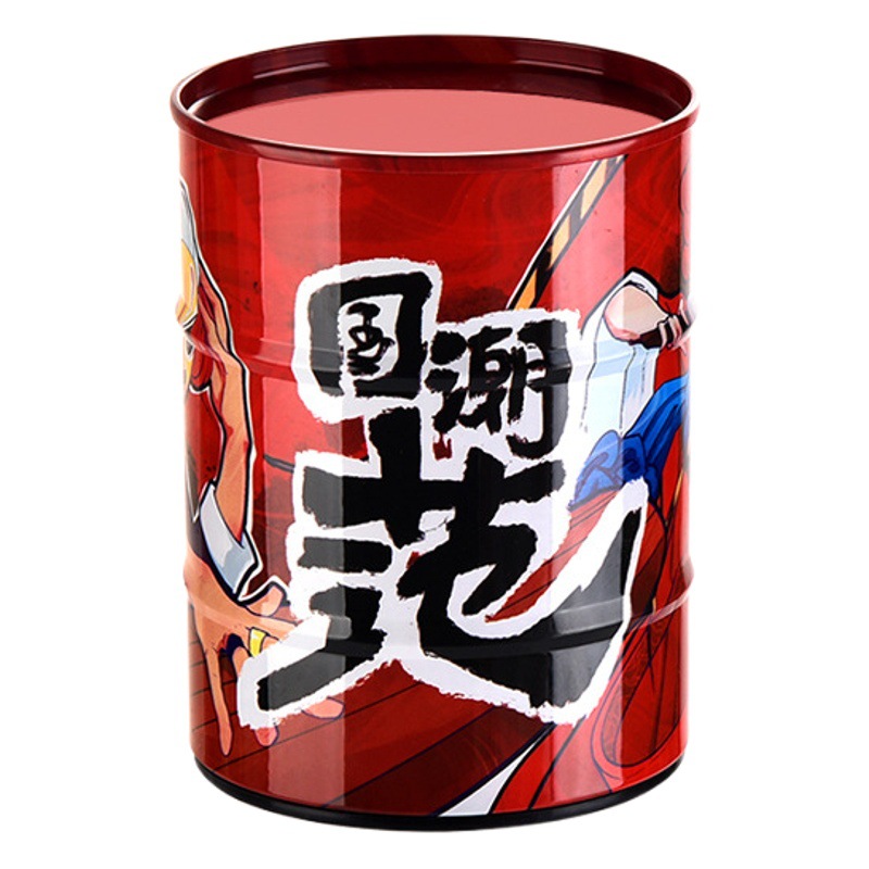 Taza de color de barril de aceite creativo barra de alta apariencia silenciosa Mute color Shaker tamiz hogar comercial dados taza de dados traje