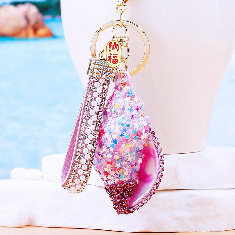 A831 conch star style starry sky purple