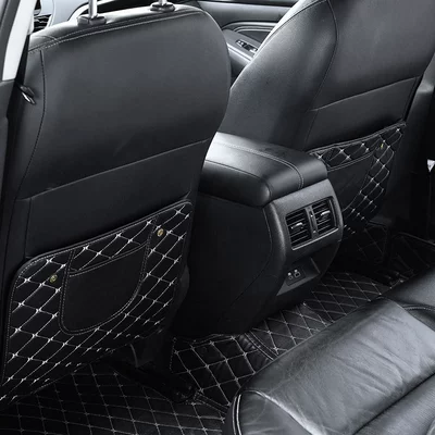 Car Seat Back Anti-Kick Chair back anti-kick pad - half-pack