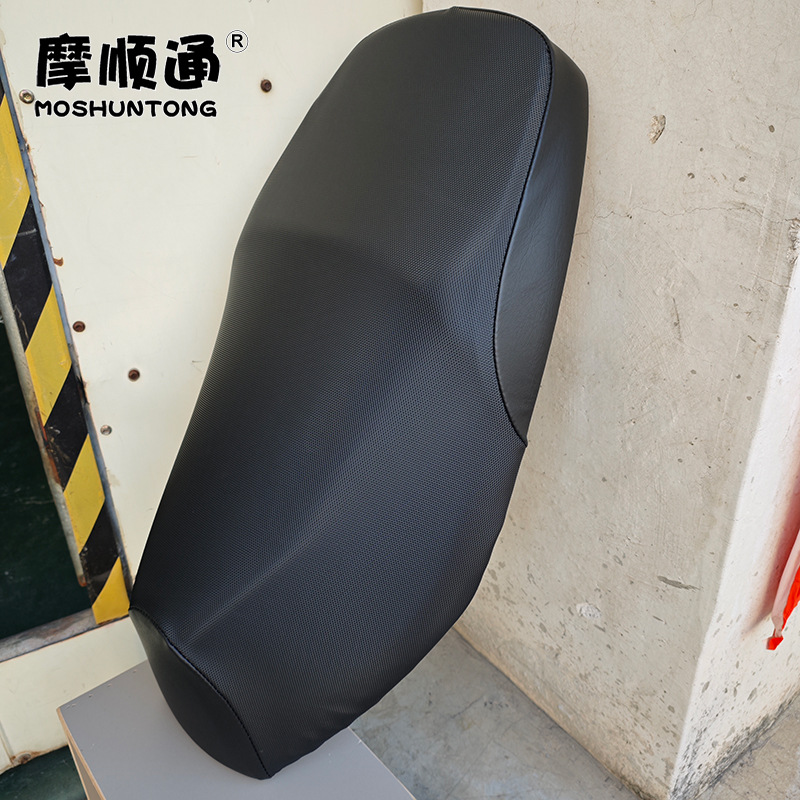 Suitable for Haojue Vf125 Motorcycle Thickened Leather Seat Cushion Cover, Sun Protection and Waterproof Special Seat Cushion Cover
