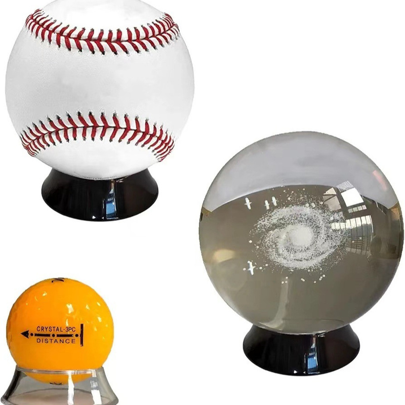 Baseball Golf Display Stand Egg Bracket Softball Tennis Display Stand Anti-roll Ball Bracket