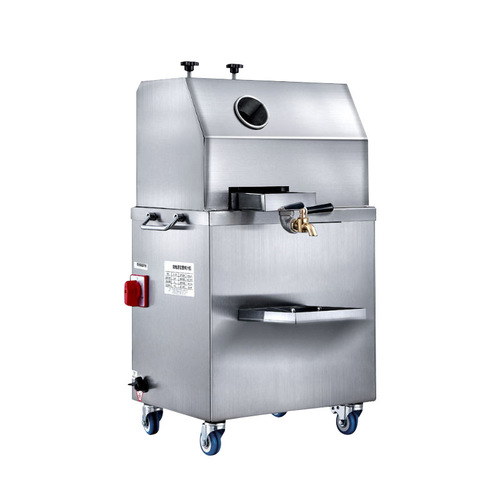 Yuanfang Electric Gua Zhang Machine, Fully Automatic Tabletop or Upright Stainless Steel Street Stall Sugarcane Juice Extractor with Battery Powered Plug-in