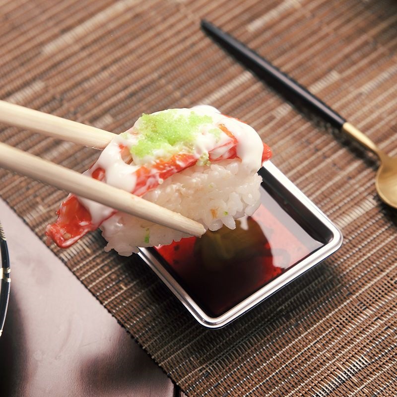 Disposable sushi soy sauce dishes, take-out sauce dishes, disposable plates, disposable dipping sauce dishes for commercial use