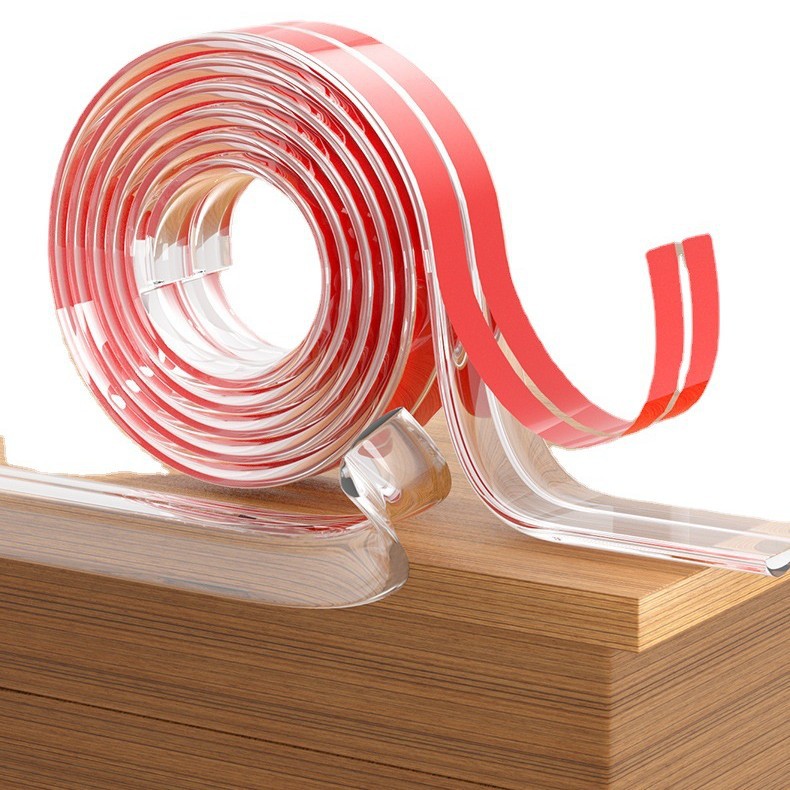 Tira anticolisión protección ambiental para niños vidrio transparente bebé Tira protectora de silicona transparente mesa de café Mesa mesa de esquina tira de protección de borde